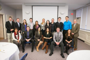 Sigma Beta Delta Honor Society induction on Tuesday, March 25, 2014.